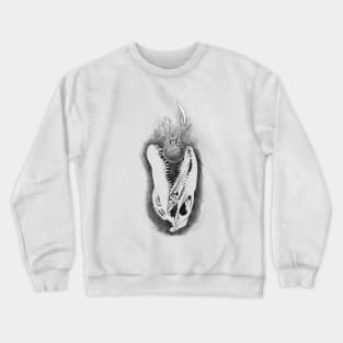 Crocodile Skull Crewneck Sweatshirt